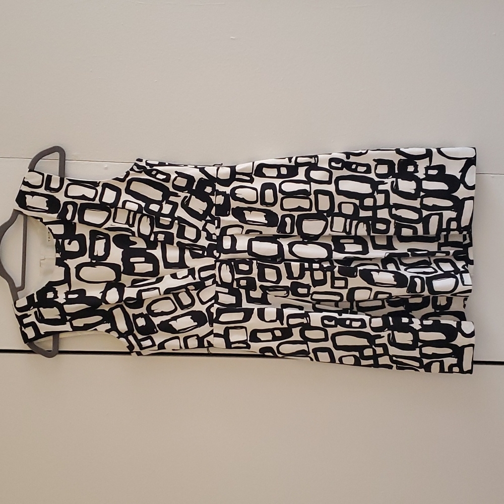 Trina Turk Black and White Dress